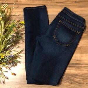 Pilcro & the Letterpress Low Rise Straight Jeans